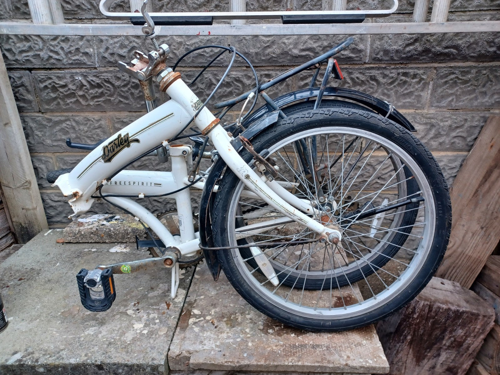 Folding Bicycle, 21in Wheels