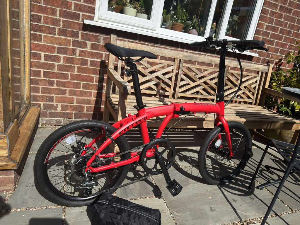 Carrera Intercity Disc 8-Speed Folding Excellent Condition