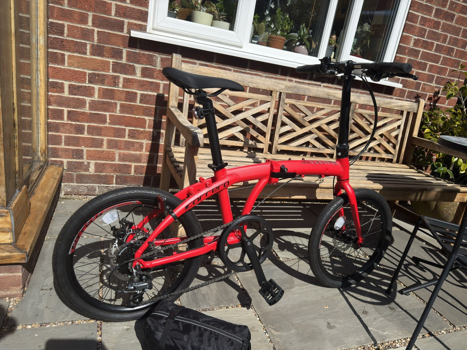 Carrera Intercity Disc 8-Speed Folding Excellent Condition