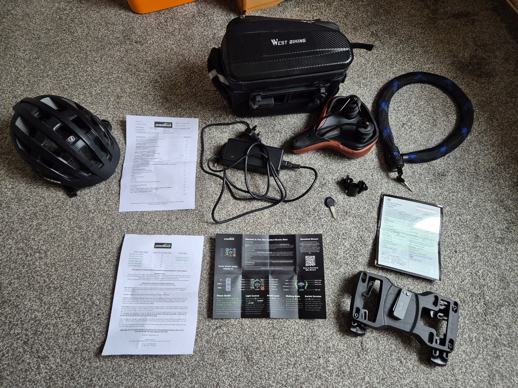 Pedibal Navigata mark 2 Folding Bike with throttle and extras