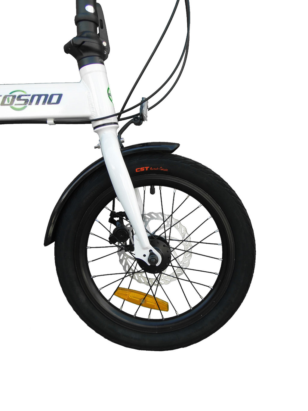 Ecosmo 16" Wheel Lightweight Alloy Folding Bicycle Bike 6 SP,Dual Disc-16AF02WR