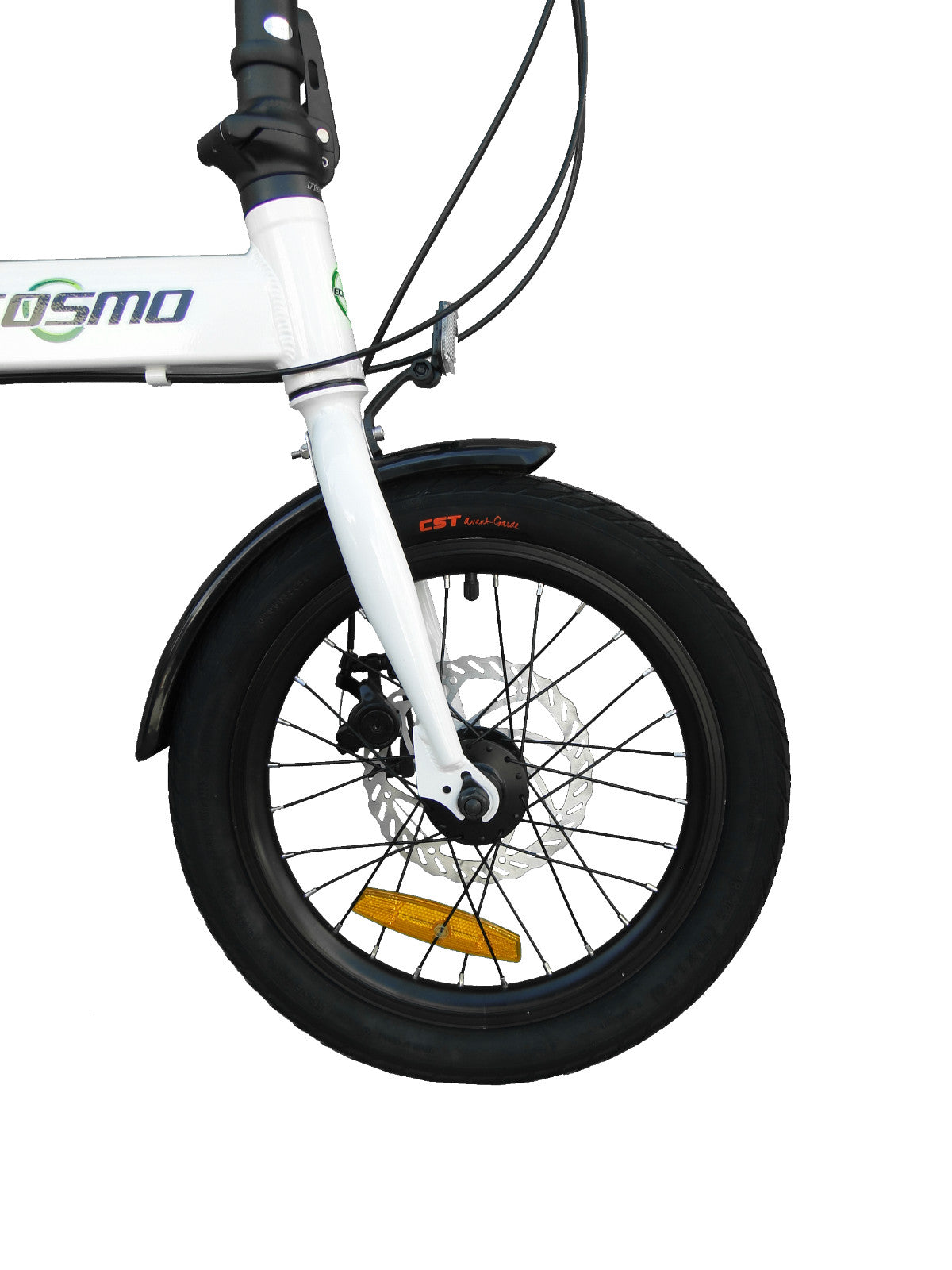 Ecosmo 16" Wheel Lightweight Alloy Folding Bicycle Bike 6 SP,Dual Disc-16AF02WR