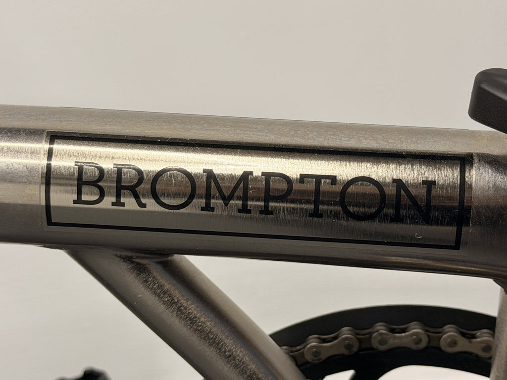 Brompton S6L Nickel Edition Superlight Titanium - Mint Condition
