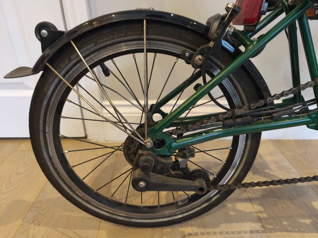2024 Brompton C Line Urban 2 Speed Racing Green