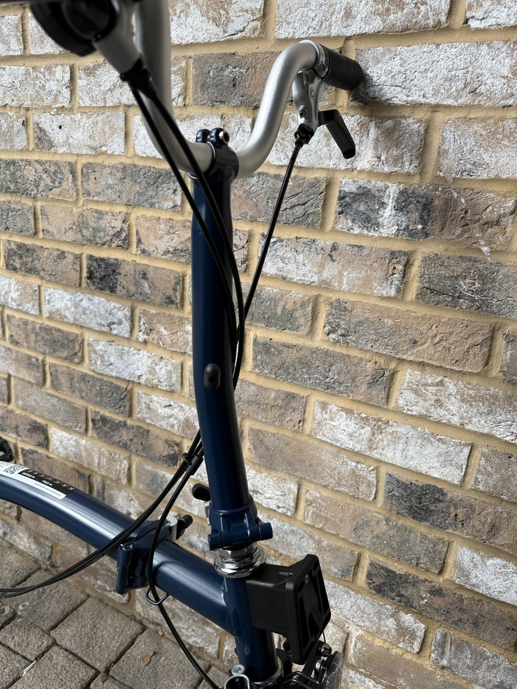Brompton Tempest Blue 3 Speed Mid C Line M3L - Great Condition - World Shipping
