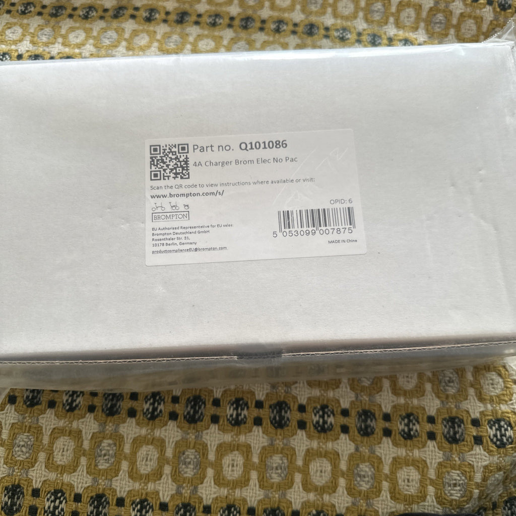 Brompton 4a Charger Brom Black Brand New