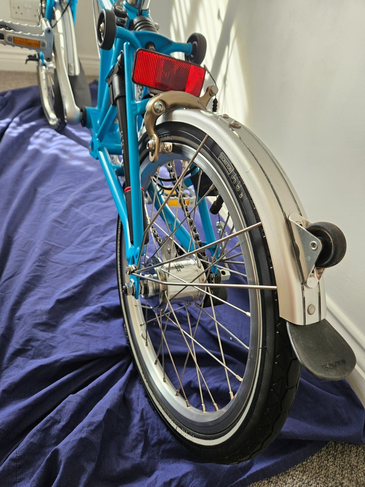 Brompton M3L folding bike - hardly used