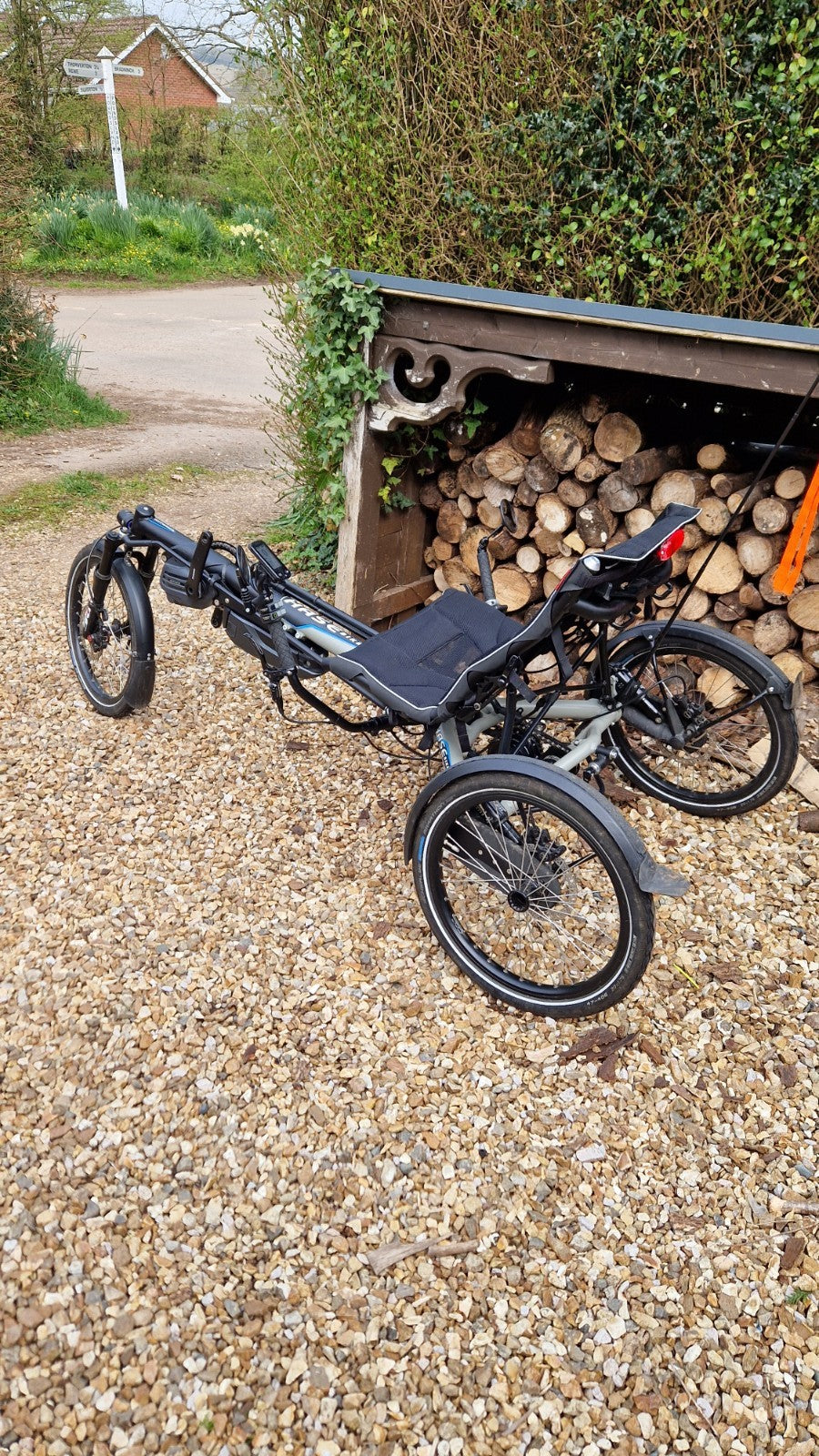 2021 Hase Bikes Kettwiesel /Trix childs  Folding Recumbent trike tandem.🦚