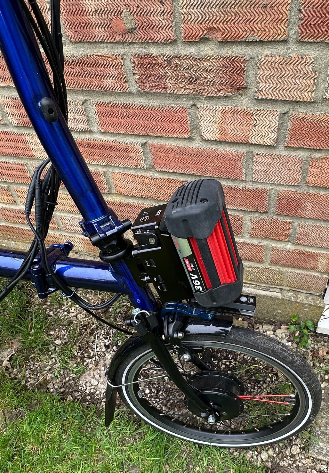 Brompton P-line ARCC electric 12 speed