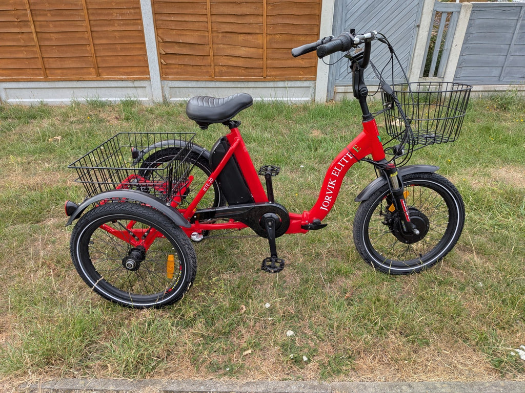 Jorvik JET-E Elite Folding Electric Tricycle,20" Wheels Excellent Condition