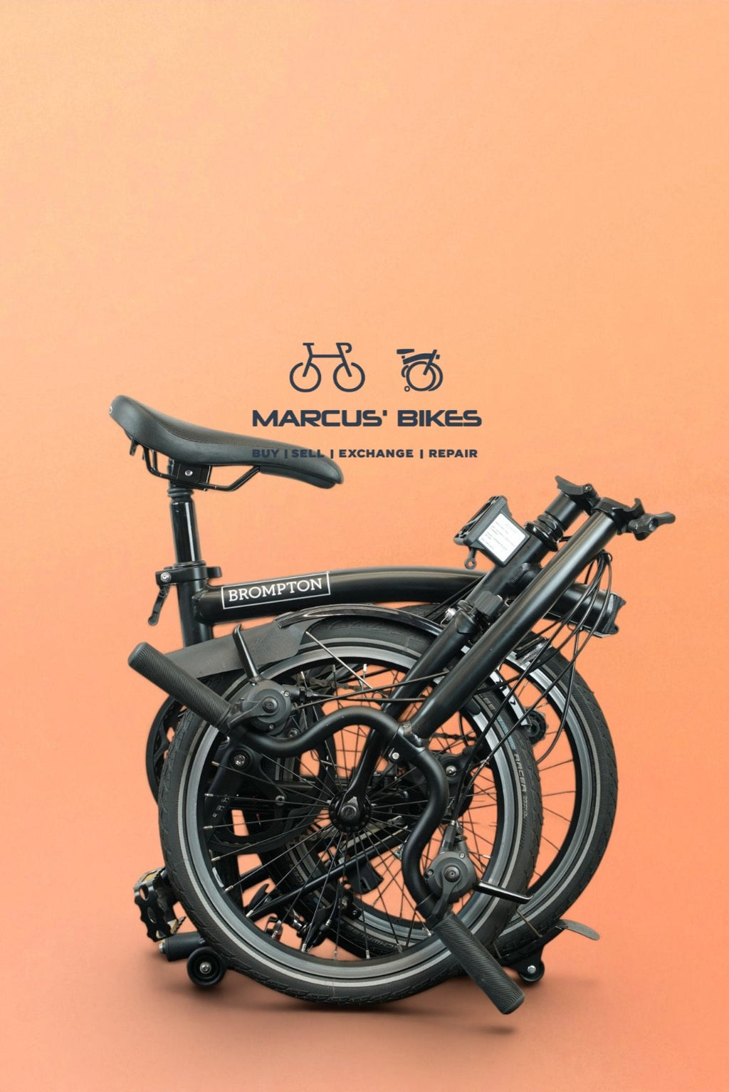 Brompton C Line Explore - Black Edition