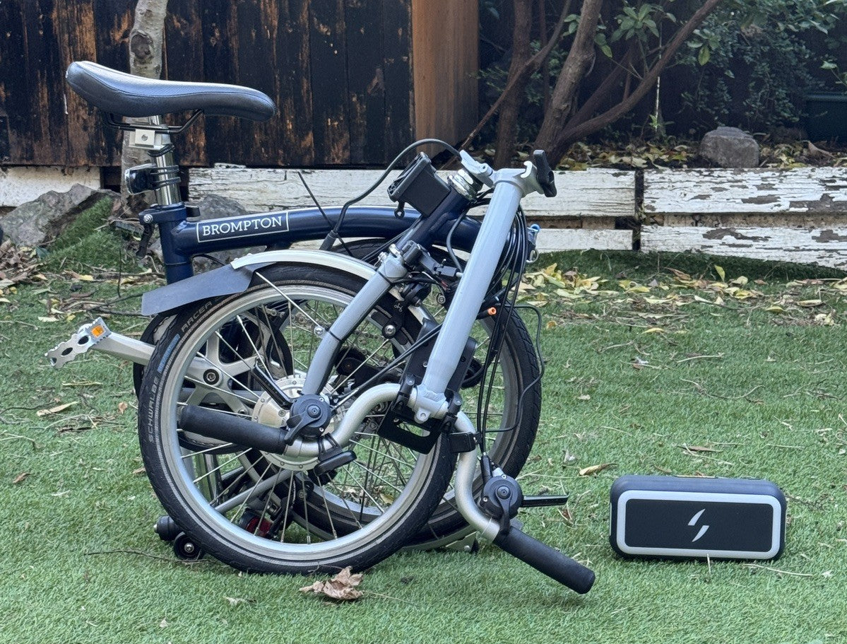 Brompton H6L Electric - Swytch MAX++ Kit (60mi Range) - NO WAITLIST