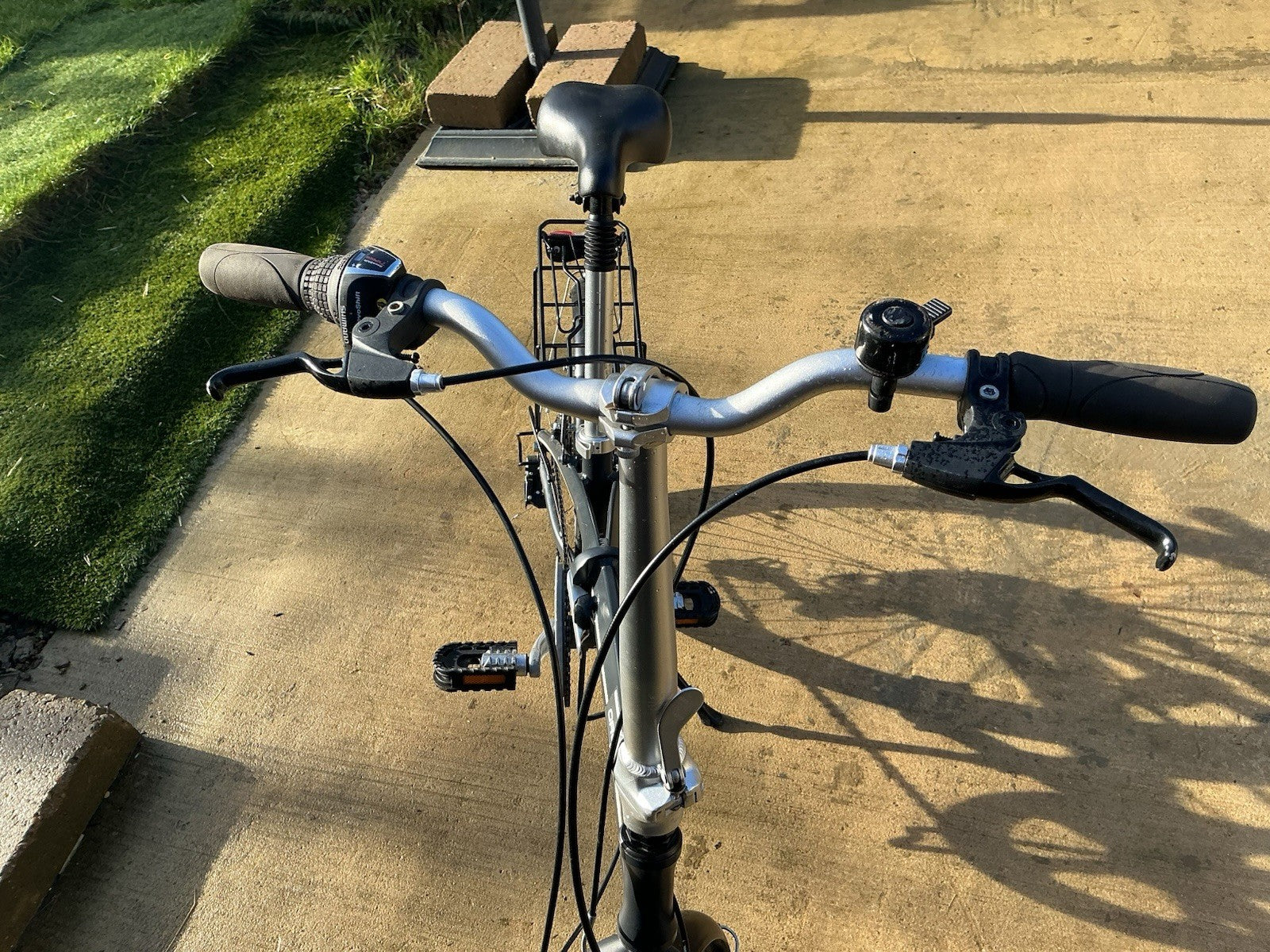 Orus Folding Bike 20" Wheel, 7-Speed