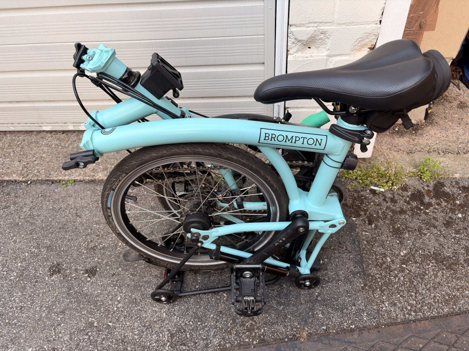 Brompton C Line 12 Speed Black Edition Folding Bike - Good Condition