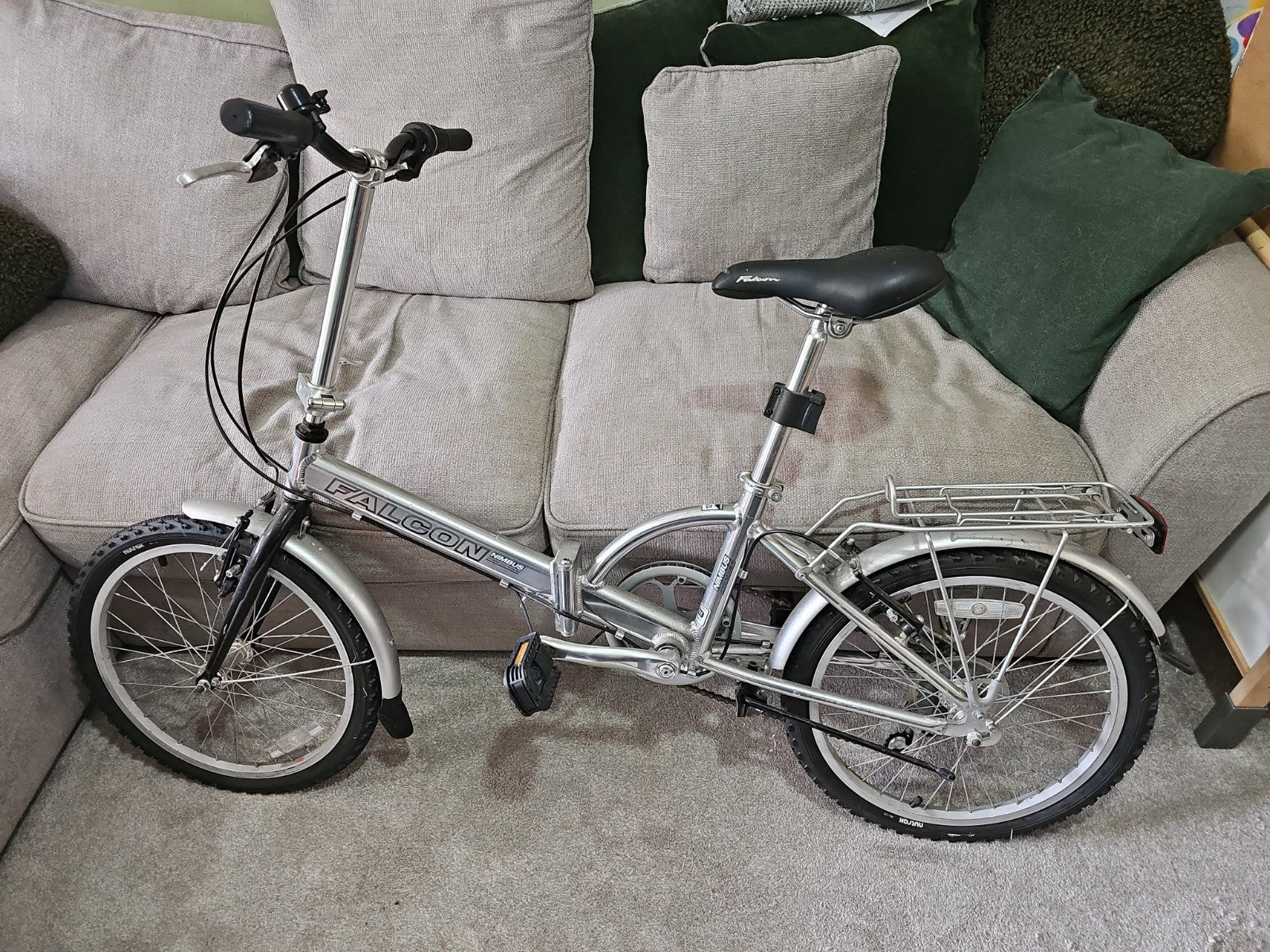 Falcon Nimbus Folding Cycle Lightweight, 6-Gear, 12" Frame