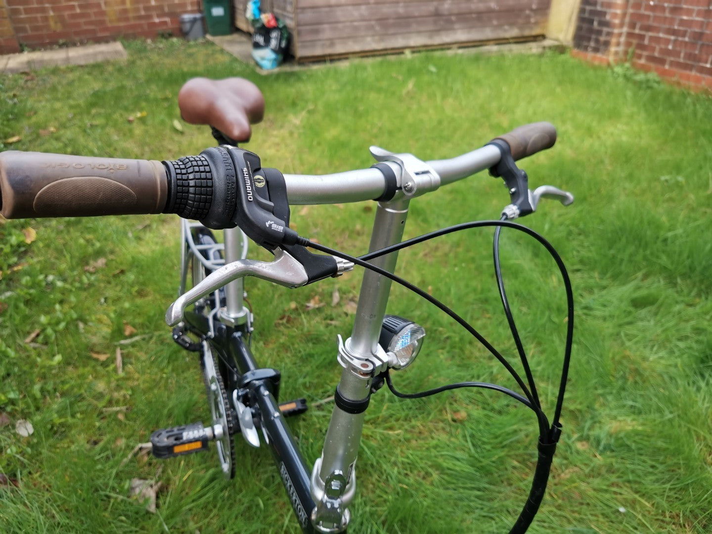 Bickerton Junction 1707 City Folding Bike 7 gears dynamo LED light