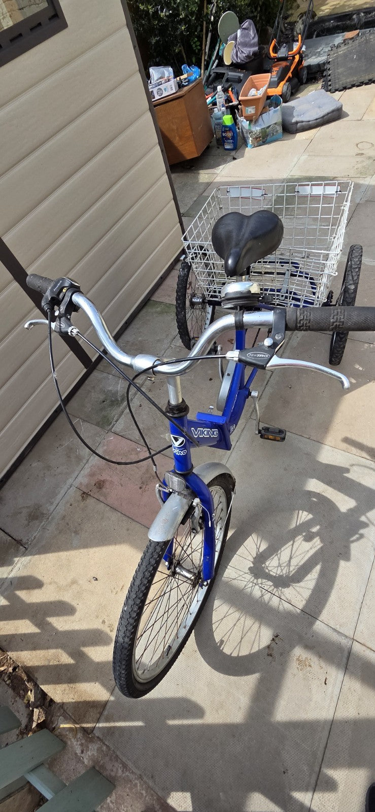 Viking Adult Trike Tricycle Bike Folding 6 Speed Shimano 20" Wheels Basket