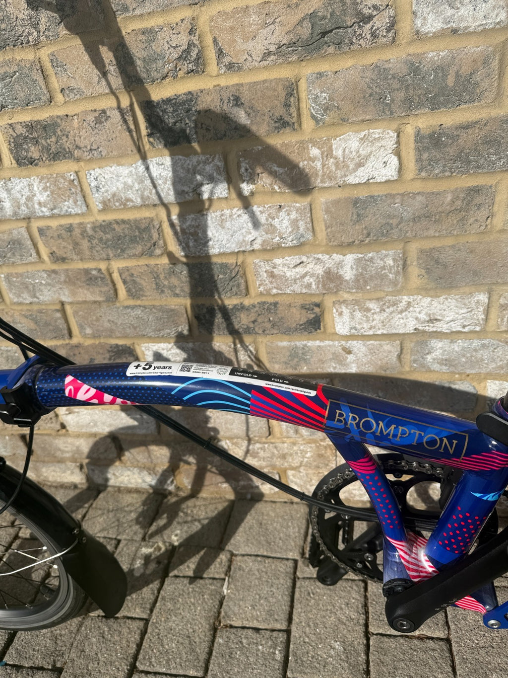 Brompton Team GB P Line - Limited Edition Paris Olympics 2024 - WORLD DELIVERY
