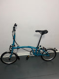 Brompton B75 16" Folding Bike - Blue