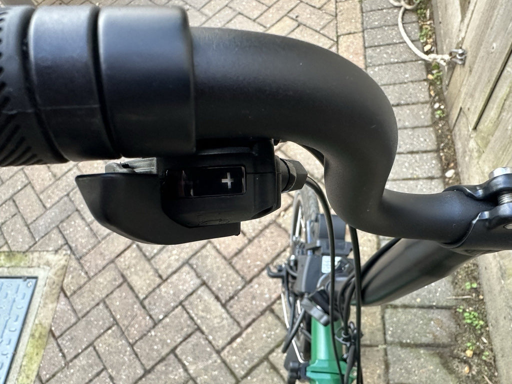 Brompton Folding Bike 16in wheels 6-speed Green/Black