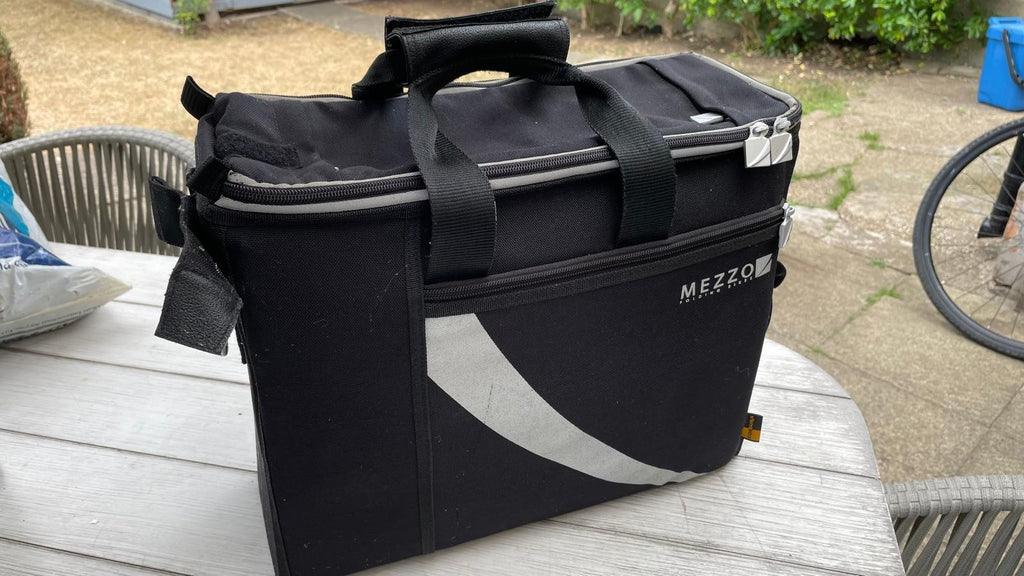 Set of 2 Mezzo folding bike bags and stuff sack - for Mezzo D9