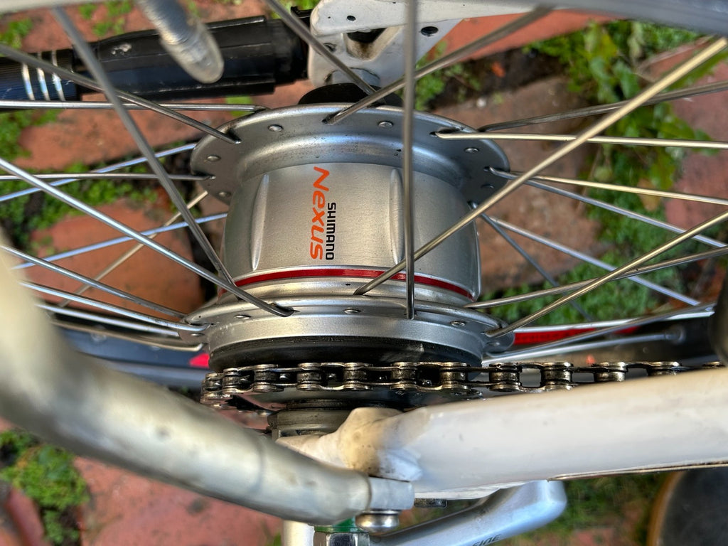 Birdy City mk2 folding bicycle - 8 speed shimano nexus hub gears. Great commuter