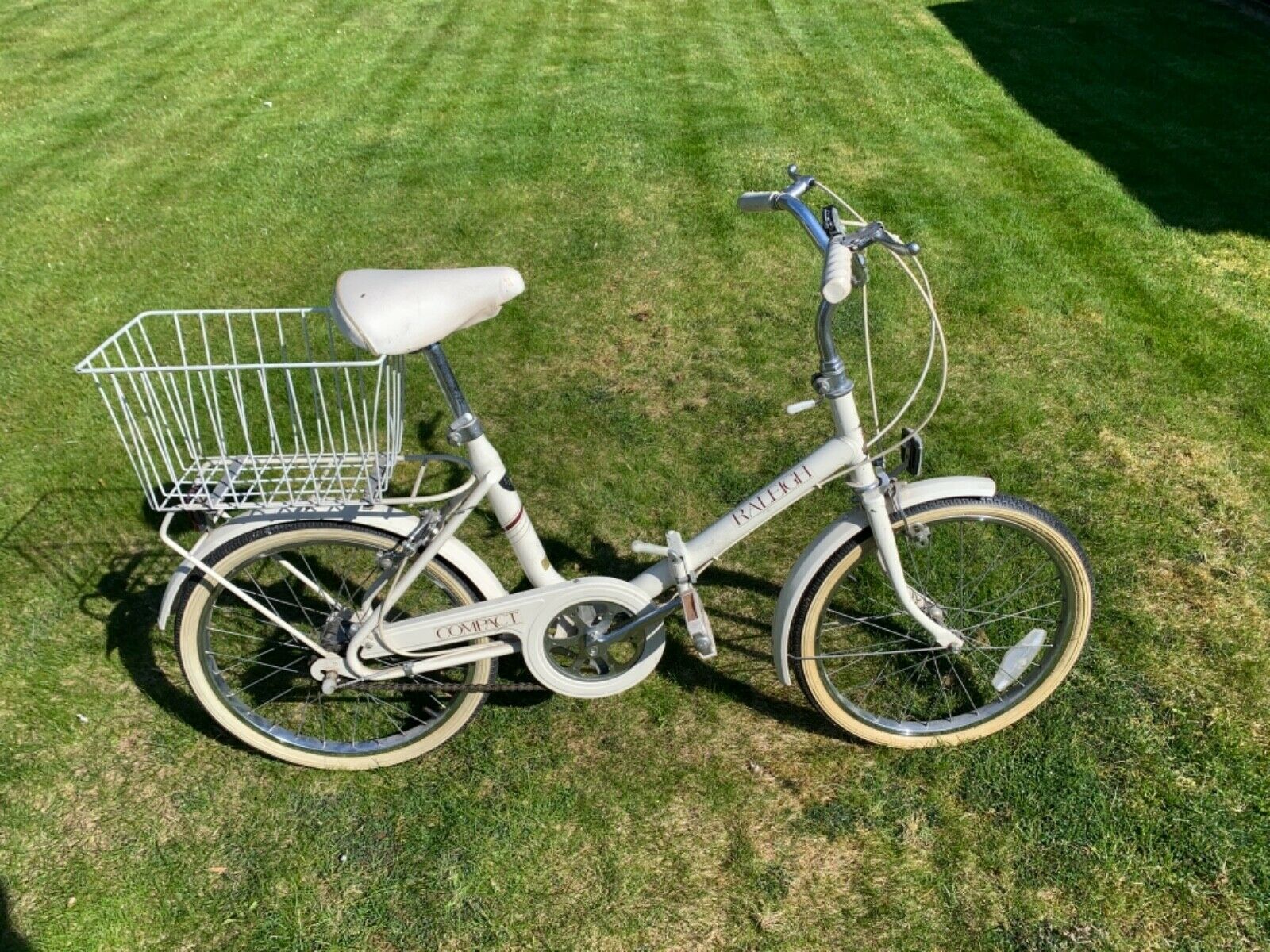 vintage raleigh compact folding shopper bike cycle 1980s - Folding Bikes 4U