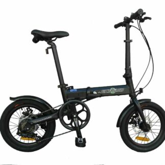 Ecosmo 16" Wheel Lightweight Alloy Folding Bicycle Bike 6 SP,Dual Disc-16AF02BLR