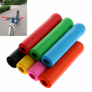 1 Pair MTB Folding Bicycles Non-slip Silicone Handlebar Grip Sponge Foam Cover