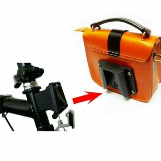 Bike Carrier Block Adapter for Brompton Folding Bike Bag Rack Holder Front  C6D3