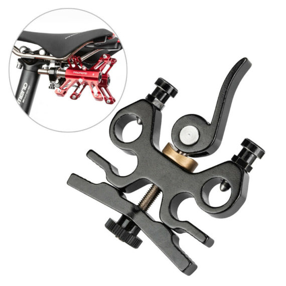 Metal Buckle Frame Holder Folding Bike Pedal Bicycle Component Durable