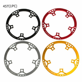 Durable Plate Folding Bike Aluminum Alloy Cycling Chain Wheel Round Tooth Disc