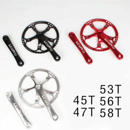 Folding Bicycle Crankset Parts Supplies Crank 45T/47T/53T/56T/58T Useful
