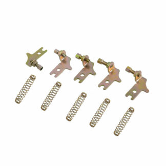 5.4mm Hole Dia Folding Bike Mountain Bicycle Disc Fittings Spring Plate 5 Sets