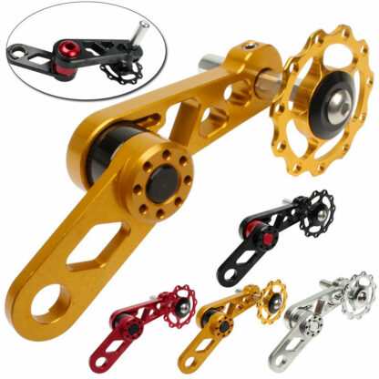 1* Aluminum Folding Bike Bicycle Rear Derailleur Chain Tensioner & Guide Pulley
