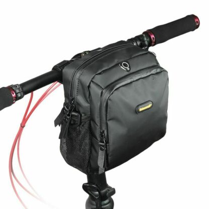1X(RHINOWALK 4L Bicycle Handlebar Bag Full Waterproof Folding Bike Front BaV8W3)