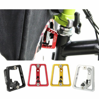 Folding Bicycle Front Carrier Block Bracket Holder Cage for Brompton Bike Rack