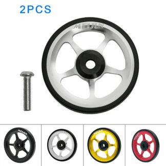 Portable Wheel Push Wheel Components Parts Werkzeug Easy Wheel Folding Bike