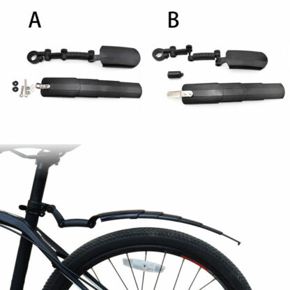 Telescopic Mudguard Fender Ultralight Retractable Folding Bicycle Bike Rear-Tool