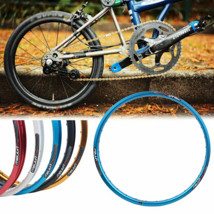Bicycle Rim Wheel Rim Disc brake Folding Bike Aluminum Alloy Durable Useful New