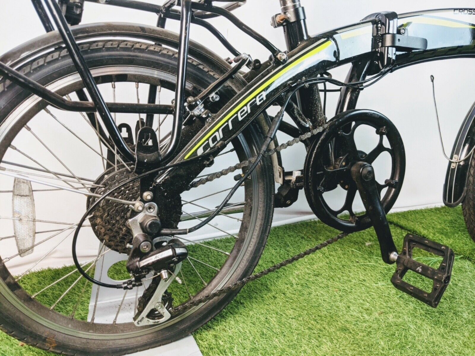 Carrera crosscity e folding electric bike spares or repairs - Folding Bikes  4U - Folding Bikes 4U