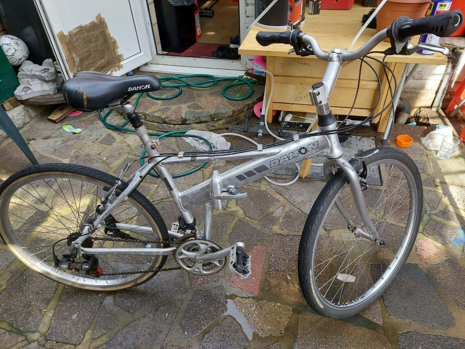 Dahon Espresso D21 Folding Bike.26 inches wheels. Used a lot but in ...