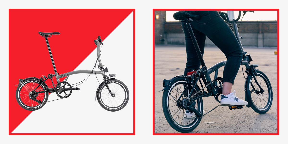 Brompton P Line Folding Bike Review 2022 - Brompton Folding Bikes - Men's Health