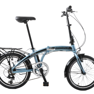 Folding Bike Pakka 20" Wheel Folder Commuter City Bike Lightweight Alloy Blue