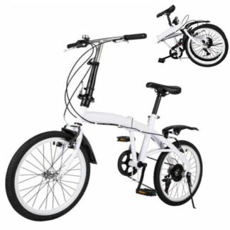 20" Folding Bike Adults Bicycle Lightweight Alloy Bicycle Folding City Bike  - Folding Bikes 4U