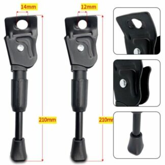 12mm/14mm Hole Bicycle Kickstand for Folding Bike with Thicken Support - Folding Bikes 4U