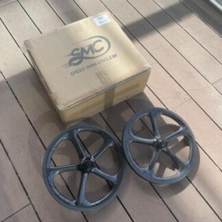 For Brompton Bike SMC 5 Spoke 7 Speed Ceramic Carbon Wheels 1k Carbon