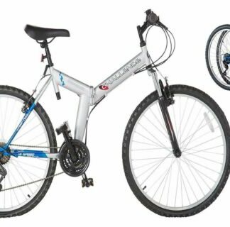 Challenge Gauntlet 26" Inch Wheel Steel 19" Frame Folding Mountain Bike Bicycle - Folding Bikes 4U