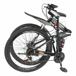 26 Inch Folding Mountain Bike 21-Speed Transmission Foldable Mountain Bicycle UK - Folding Bikes 4U