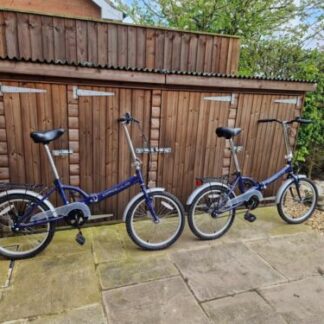 2 X apollo folding bike. Single Speed. £150 Each - Folding Bikes 4U